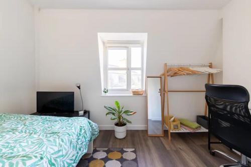 Euston Apartamento | Private bedroom in London Euston
