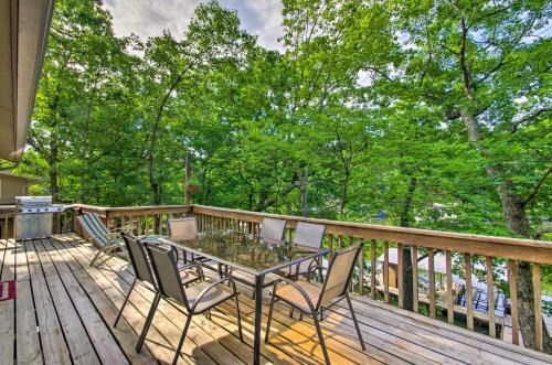 Osage Beach Casa | Private Boat Dock Lakefront Eldon Home!