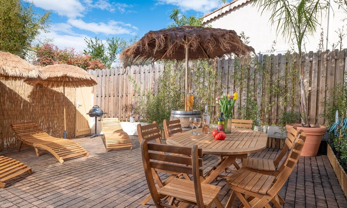 Antibes Apartamento | Private Garden La Cabane Bambou, Mandara Beach
