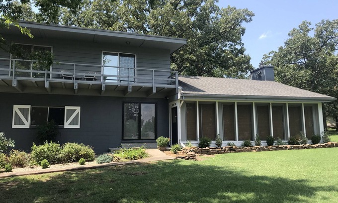 Wagoner Casa | Private home with beautiful lake views.