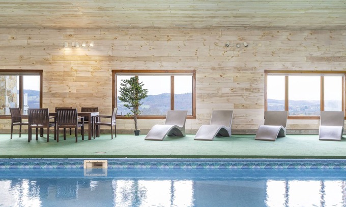 Hoosick Falls Casa | Private Indoor Heated Pool + Hot Tub + Fire Pit + Pond, on 35 Acres - sleeps 20