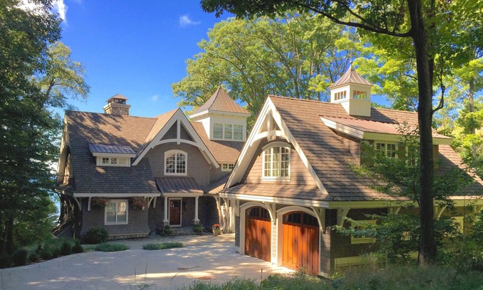 Holland Cabaña | Lujo privado frente al lago Michigan - minutos de Saugatuck / Holanda