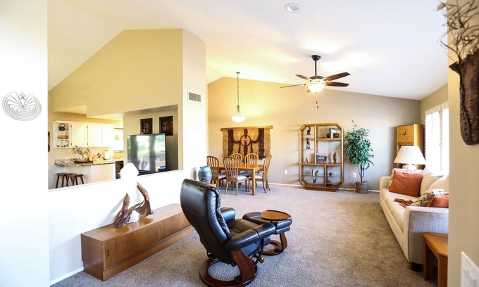 Sun City West Casa | Private oasis to relax in the sun.