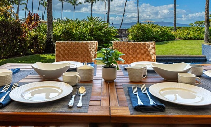 Wailea Villa | ¡Nuevo listado! Wailea Beach Villa B102. Rare Front Row Beach Villa!