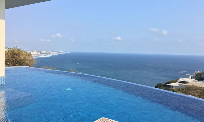 Bahía Puerto Marqués Casa | Villa privada con vista al mar en Punta Diamante