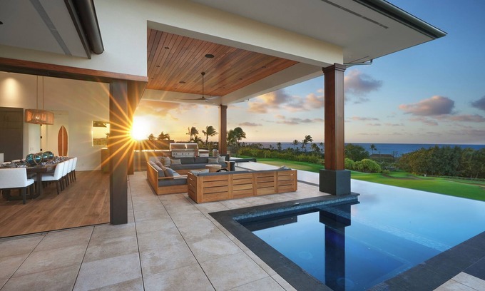 Poipu Casa | Private Paradise: Ocean-View Kukuiʻula Luxury Home With Pool and Spa