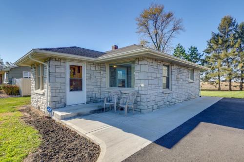 Tefft Casa | Private Patios and Sunset Views Francesville Home