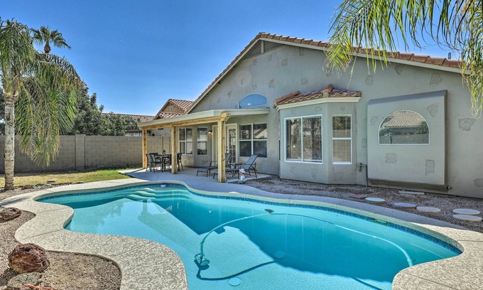 Monarch Casa | Private Pool & Fenced Yard: Phoenix Home