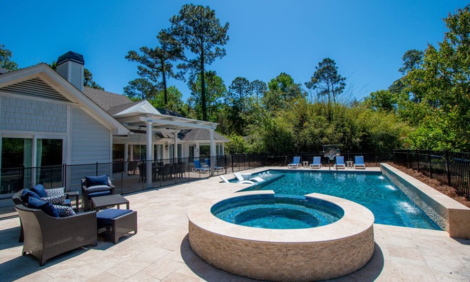 Palmetto Dunes Casa | Casa 5BR / 5BA completamente renovada en una comunidad cerrada en Hilton Head Island