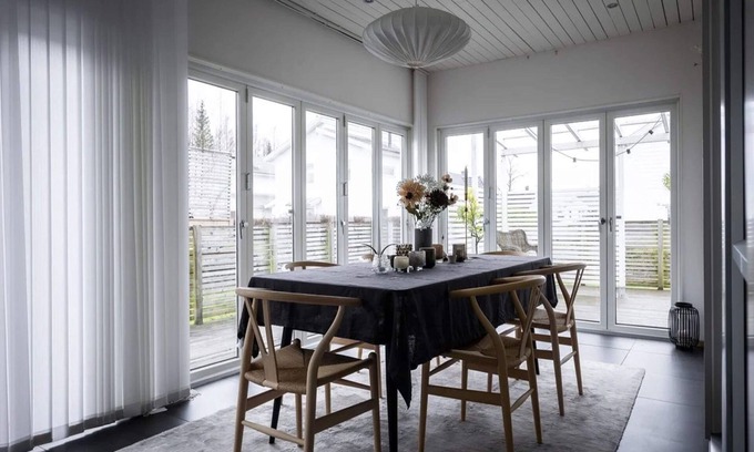 Sjomarken Casa | Private room nearby lake with view to the garden