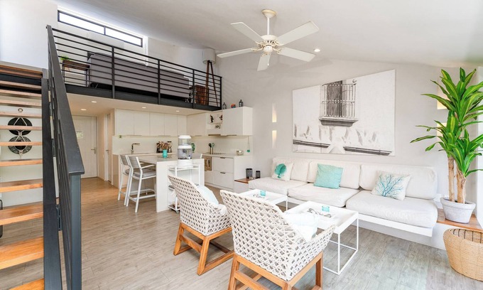 Sector R Condominio | Private Rooftop Terrace + Walkable to the Beach