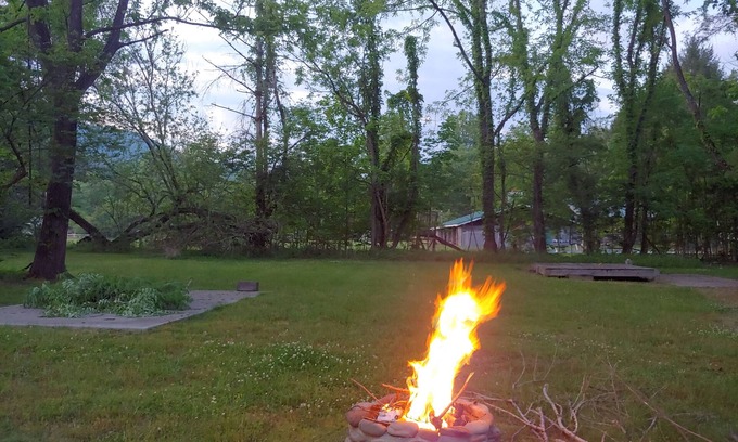 Bryson City Alquiler De RV | Private RV Camper Site Deep Creek Bryson City NC