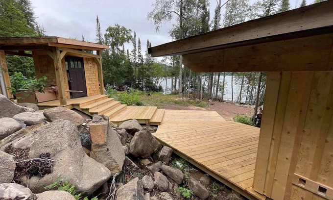 Hovland Cabina | Private Shoreline on Lake Superior