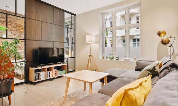 Bergenhus Apartamento | Private terrace - 600 meters to Bryggen - Modern