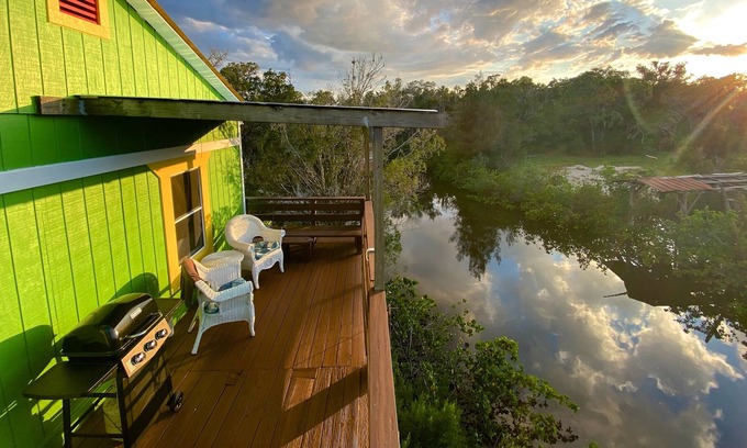 Crystal River Casa | Private Treetop Retreat On Black Creek