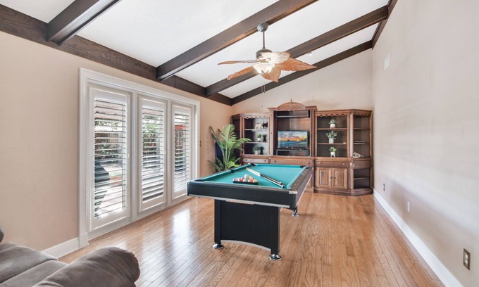 Town N County Park Casa | Private Two Story Corner Home + Pool + Game Room