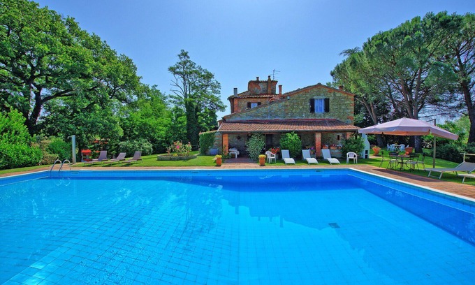 Terranuova Bracciolini Villa | Casa de vacaciones privada con piscina privada, WIFI, TV, patio, vista panorámica, cerca de Arezzo