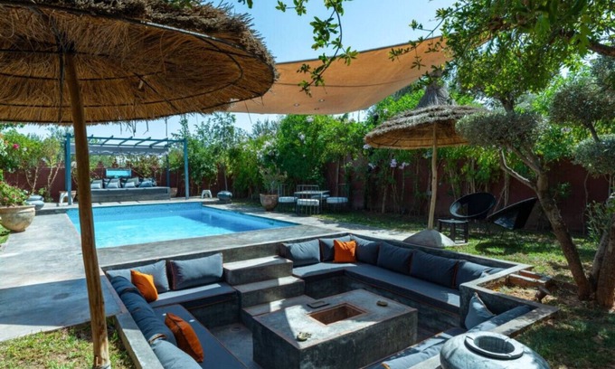 District of Sidi Youssef Ben Ali Apartamento | Private Villa Comfort & Relax-Heated Pool