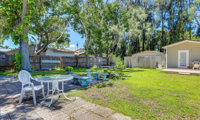 Pinellas Park Apartamento | Private Yard & Patio: Studio in Pinellas Park