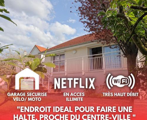 Chaumont Cama Y Desayuno | Proche Centre, Gare, Parc, Parking by Maison Bonhage