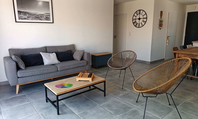 Longeville-sur-Mer Casa | Proche de la Plage, Maison Individuelle Récente, Idéal Pour les Familles