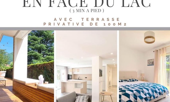 Annecy-le-Vieux Apartamento | Proche du lac et des commerces, appartement neuf, au calme, avec 3 chambres et une grande terrasse