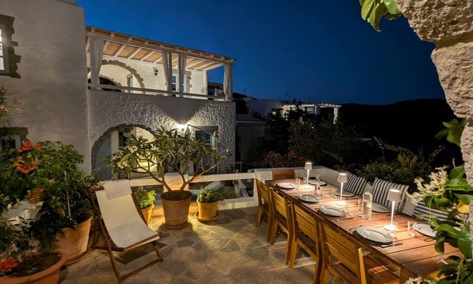 Skala Casa | Property with 2 charming Patmos style family homes