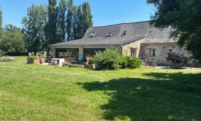 Ombree d'Anjo Casa | Propriété de Campagne, lac et Nature