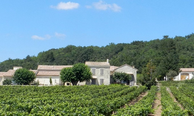 Cavillargues Casa | Casa de campo provenzal (3 casas independientes) en un viñedo