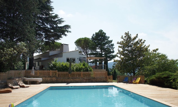Dieulefit Villa | Casa de campo provenzal con vista (acceso pueblo de piamonte)
