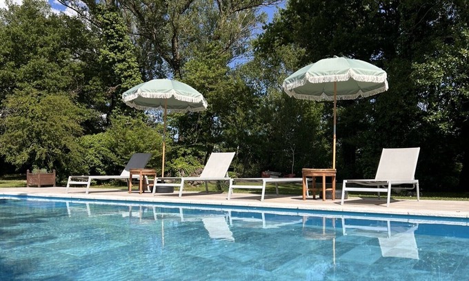 Montsegur-sur-Lauzon Otro | Habitación provenzal con piscina al borde de Lez