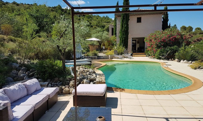 Grospierres Otro | Cómoda casa de campo provenzal, Piscina, en un lugar tranquilo