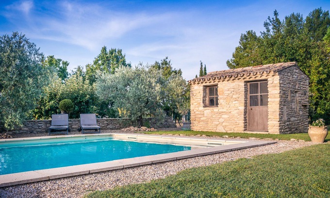 Vaison-la-Romaine Casa | Mas provenzal de 200m2, aire acondicionado con piscina clasificada 4 * Bonitos beneficios