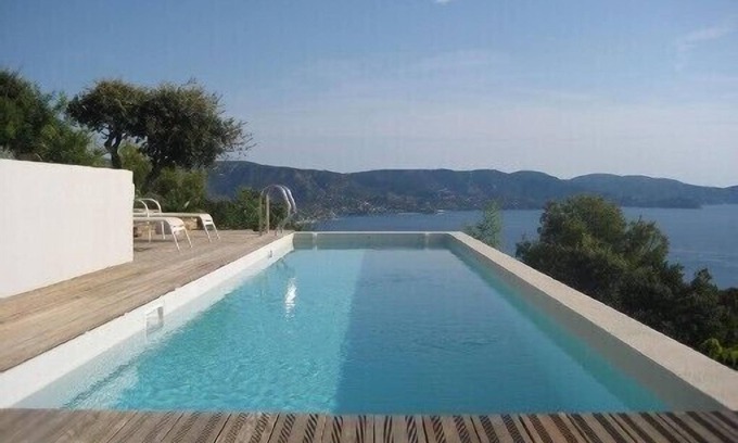 Cap Benat Villa | Provenza, Gaou Benat, villa, piscina, excepcional vista panorámica al mar