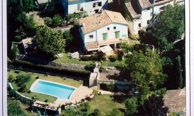 Flayosc Casa | Provence Var, 5 habitaciones, piscina privada segura 6x11m