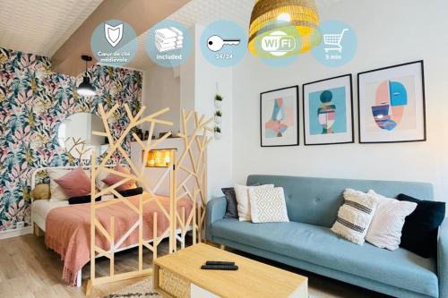 Provins Apartamento | Provins au coeur du quartier historique - Charmant studio pour 2