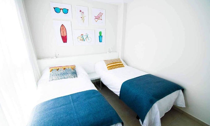Diputación de Cartagena Casco Apartamento | Puerta Real Superior 4B 2 habitaciones 2 aseos, 5 personas