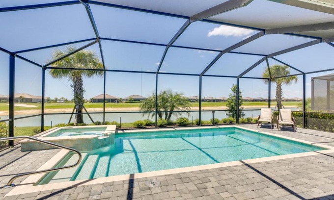 Punta Gorda Casa | Punta Gorda Home with Lanai and Golf Course View!