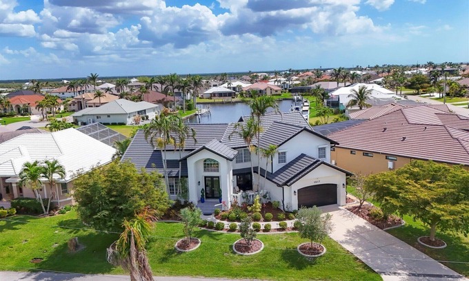 Punta Gorda Casa | Punta Gorda Isles 4-Bedroom Private Pool Home on Canal with Boat Dock