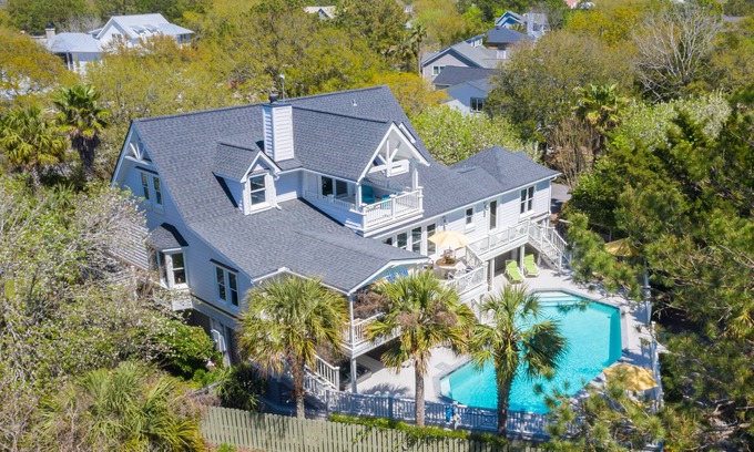 Sullivan's Island Casa | Pura Vida Beach House en la hermosa isla de Sullivans SC