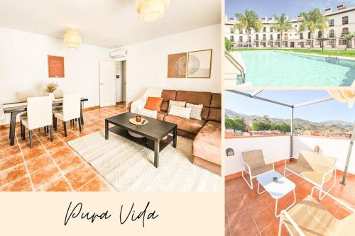 Vélez de Benaudalla Apartamento | Pura Vida - Terraza, Piscina, Playa 15mn, Sierra