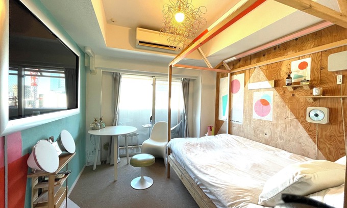 Udagawacho Apartamento | QCQCstudio blue 2