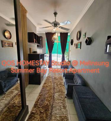 Papar Apartamento | QOS Homestay Studio Melinsung Papar