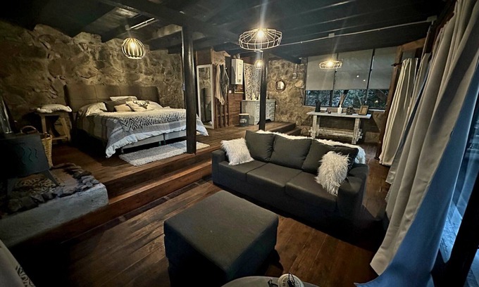 Río Ceballos Cabina | Habitacion cuádruple en Posada Río Ceballos