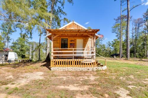 Abbeville Apartamento | Quaint Abbeville Cabin Studio with Gas Grill!