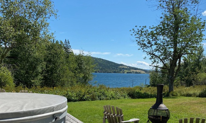 Baddeck Cabaña | Quaint Cozy Coastal Cottage with Waterfront Views and Access