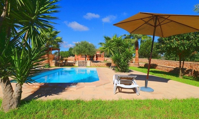 Campos Villa | Finca pintoresca de una planta con piscina privada en una zona rural tranquila cerca de Campos.