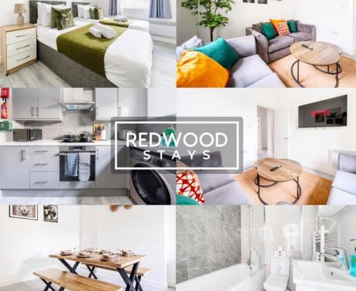 Rushmoor District Apartamento | Quality Serviced Apartments in Aldershot Town Centre, Free WiFi By Redwood Stays