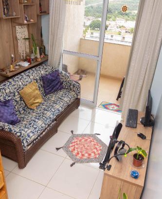 Samambaia Apartamento | Quarto Feliz - Lazer e Conforto com Varanda - Até 3P