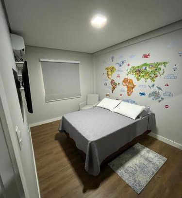 Primeiro de Maio Casa | Quarto privativo em Brusque próximo ao hospital e centro